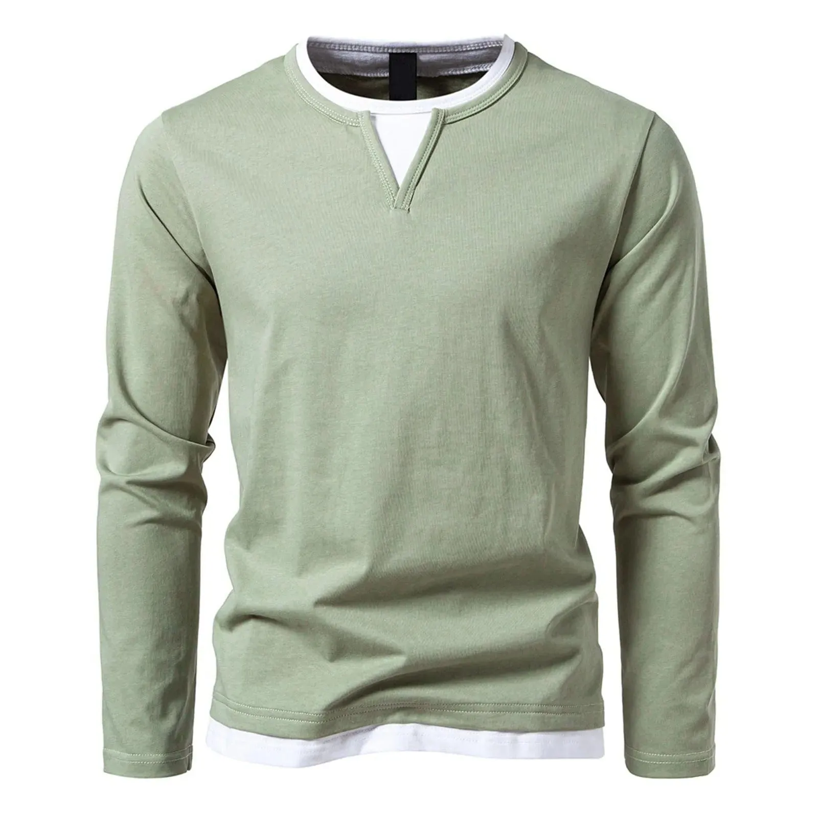 Hem Sworth - Kent Henley with Long Sleeves