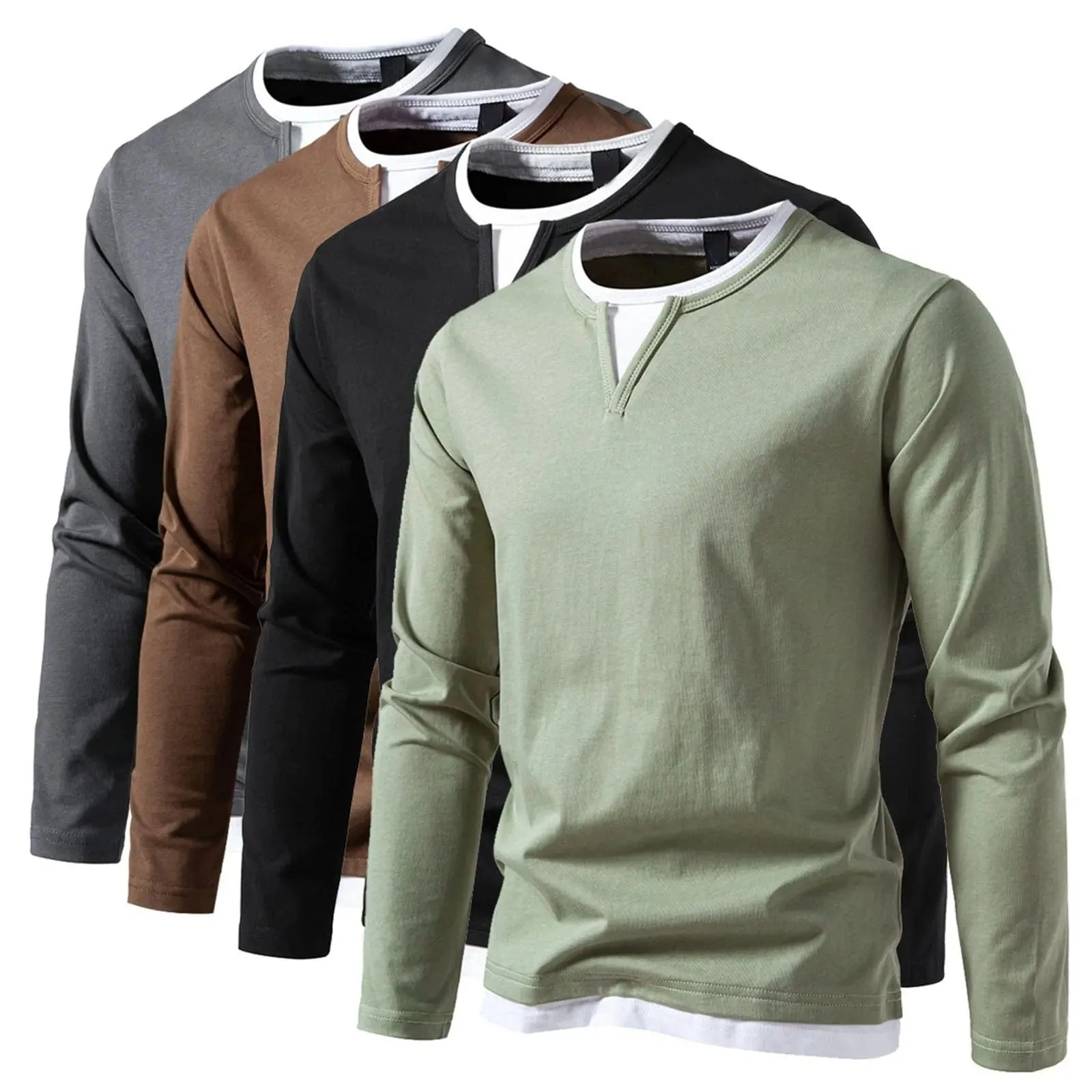 Hem Sworth - Kent Henley with Long Sleeves