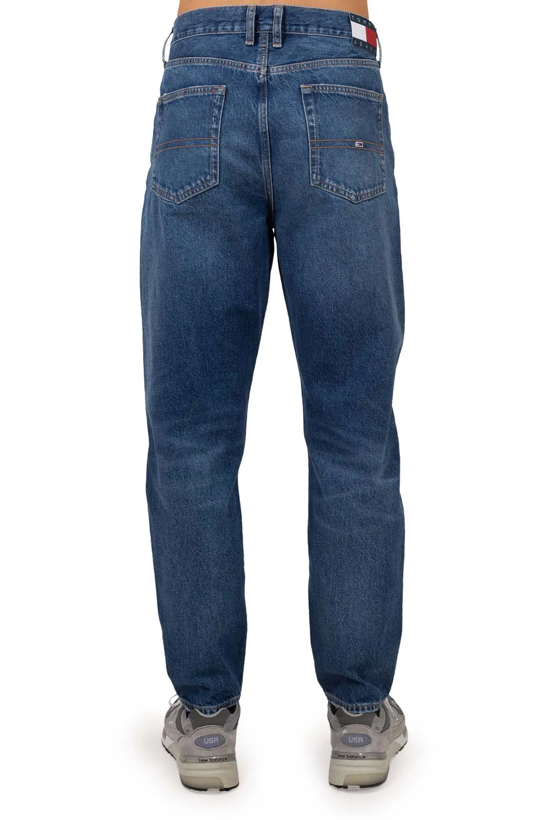 Jeans Jeans homme Isaac relaxed tapared - Bleu - Homme