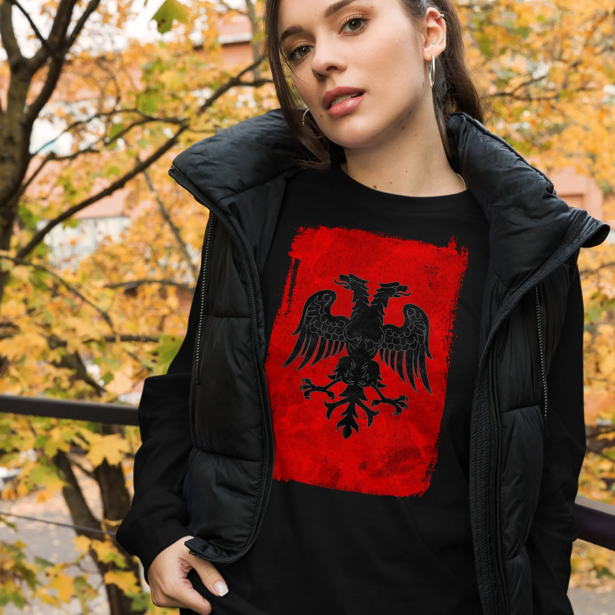 Kastrioti Eagle Long Sleeve Tee