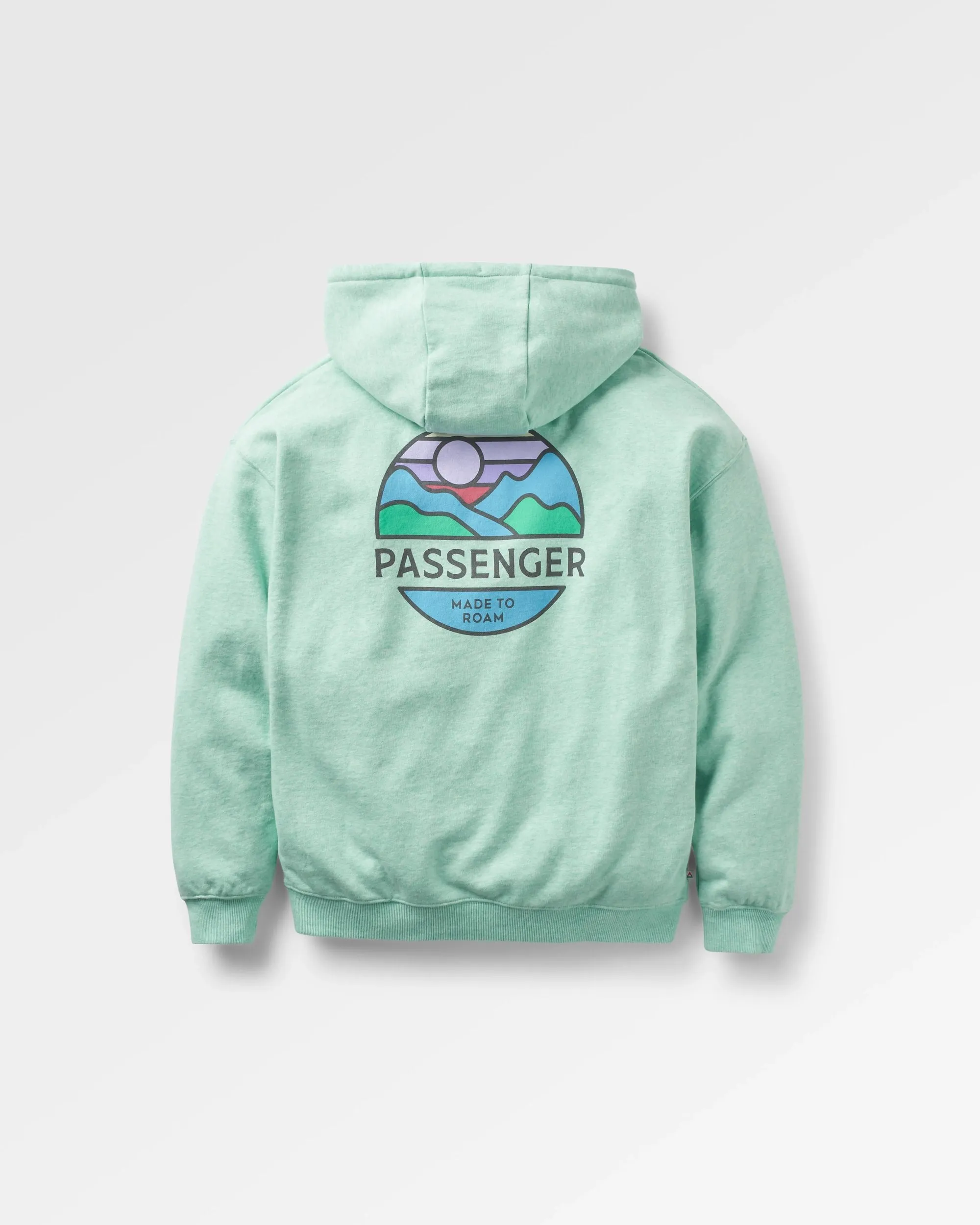 Laidback Organic Cotton Hoodie - Aqua Marl