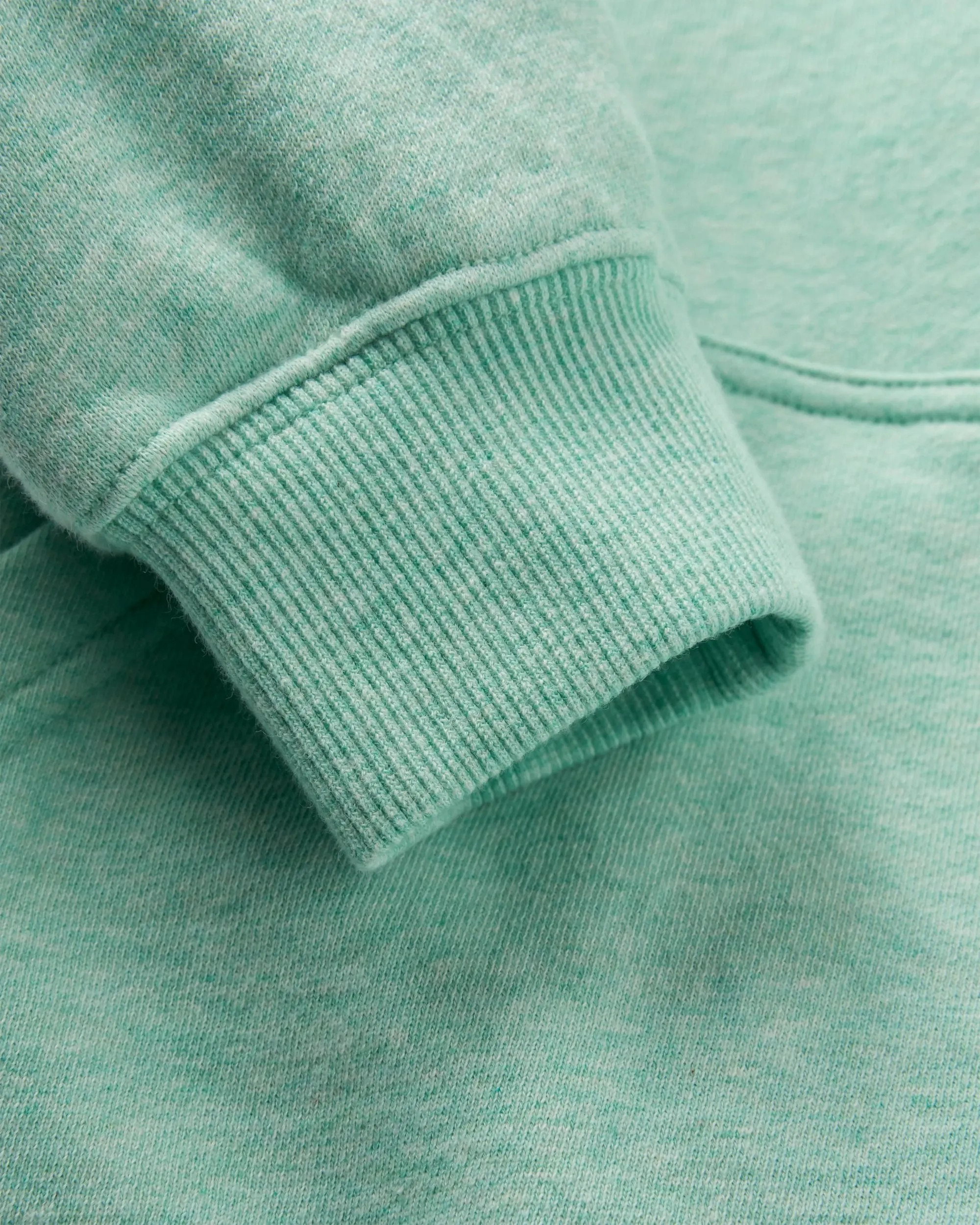 Laidback Organic Cotton Hoodie - Aqua Marl