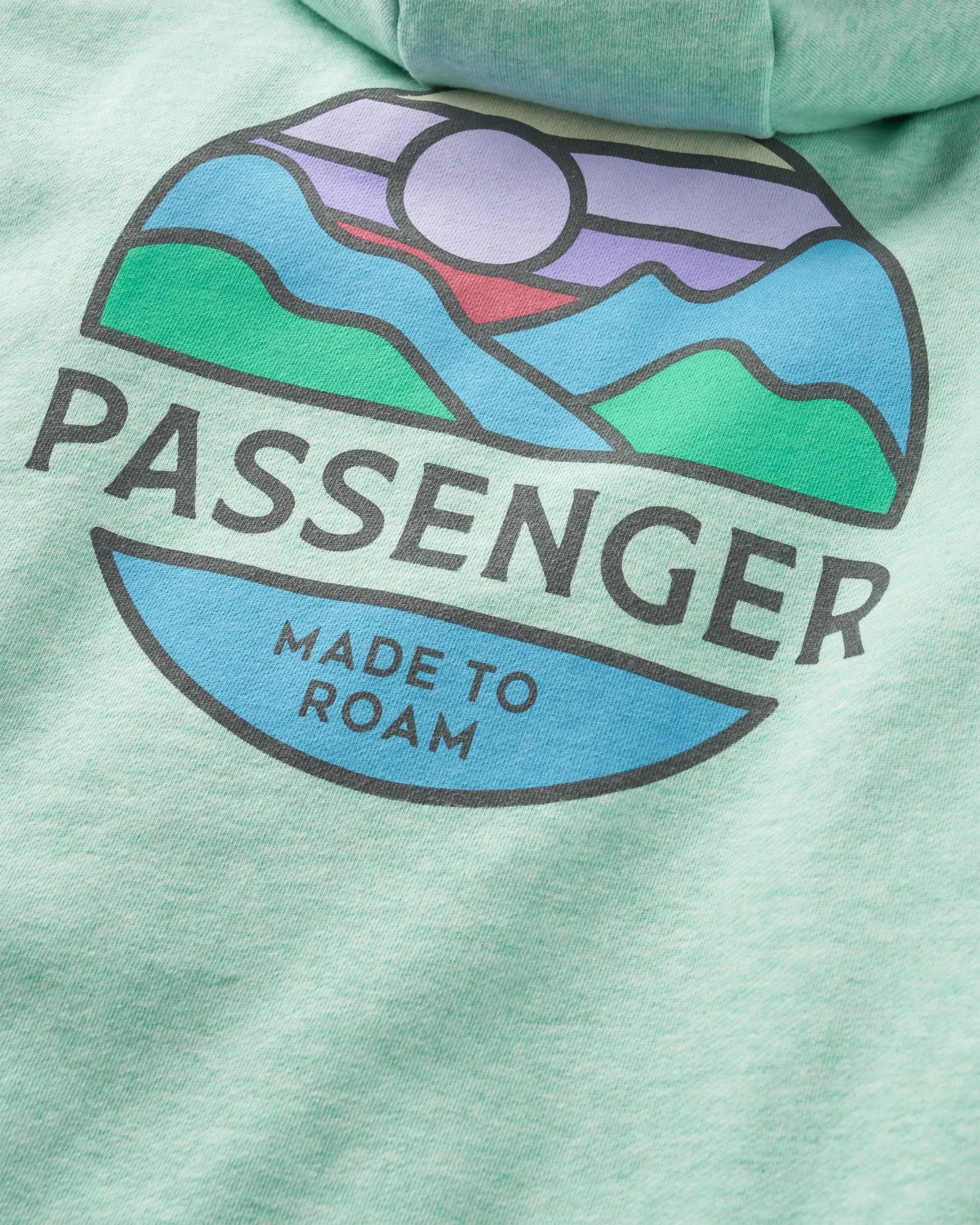 Laidback Organic Cotton Hoodie - Aqua Marl