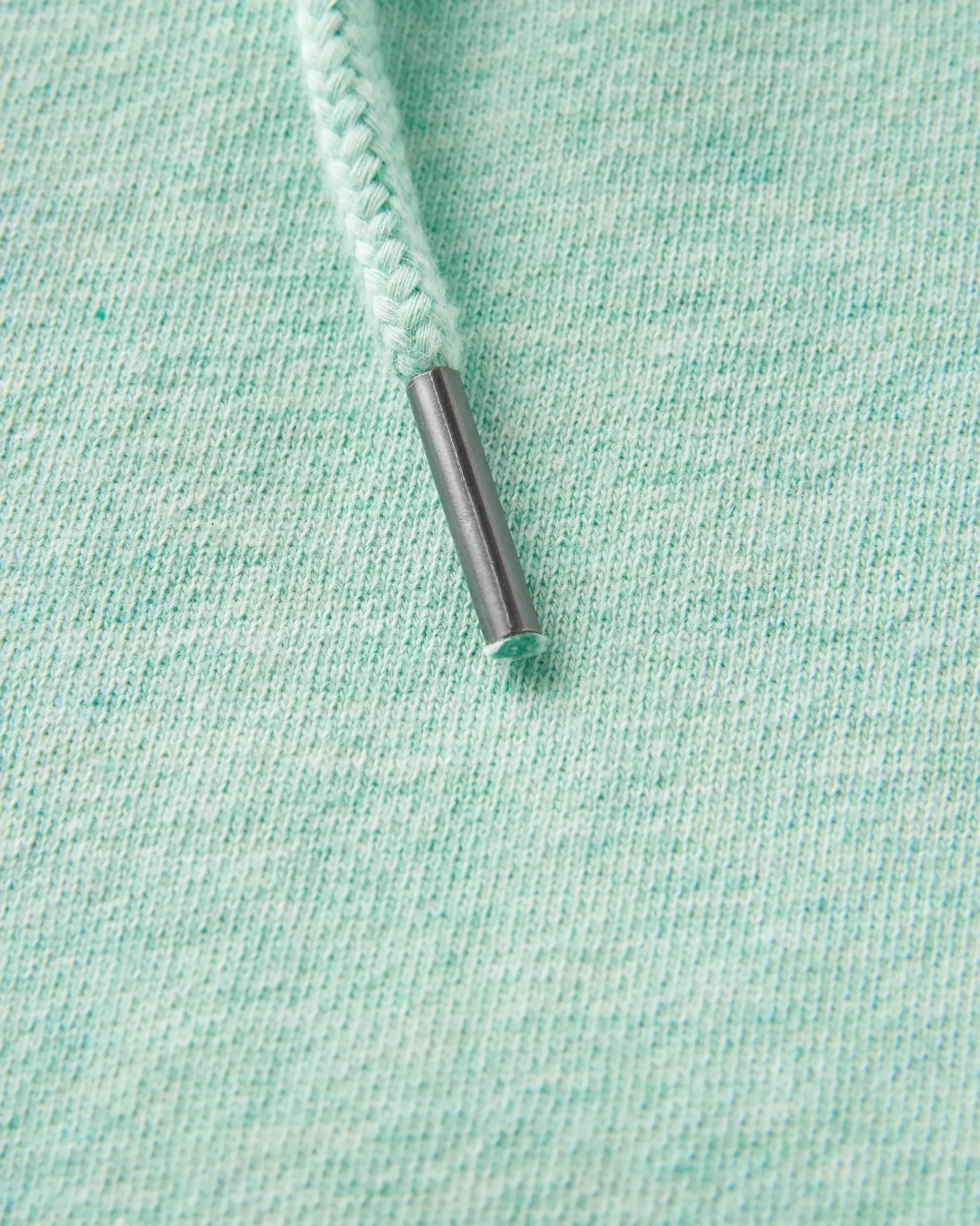 Laidback Organic Cotton Hoodie - Aqua Marl