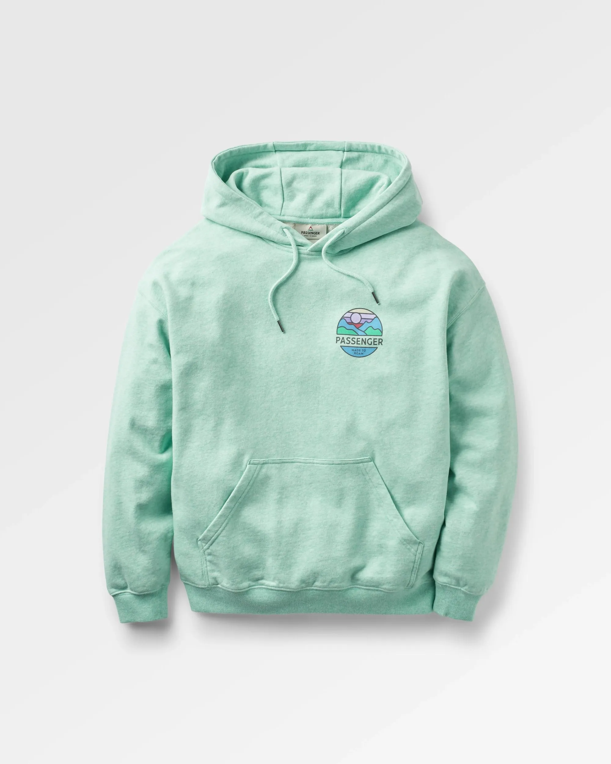 Laidback Organic Cotton Hoodie - Aqua Marl