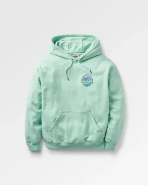 Laidback Organic Cotton Hoodie - Aqua Marl