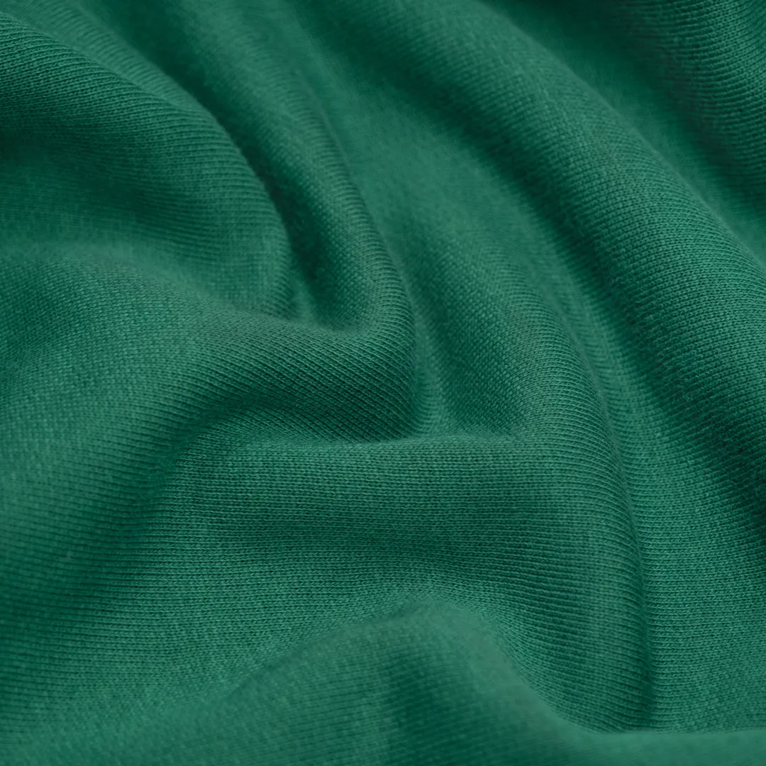 Laidback Organic Cotton Sweatshirt Fleece - Emerald
