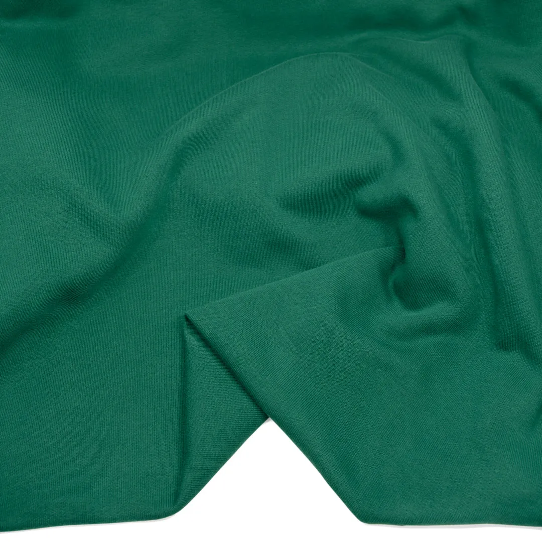 Laidback Organic Cotton Sweatshirt Fleece - Emerald