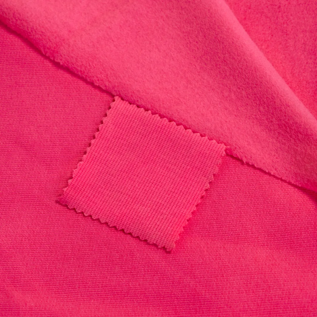 Laidback Organic Cotton Sweatshirt Fleece - Punch