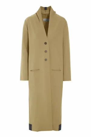 LONG CARDIGAN - 77002 - OLIVE