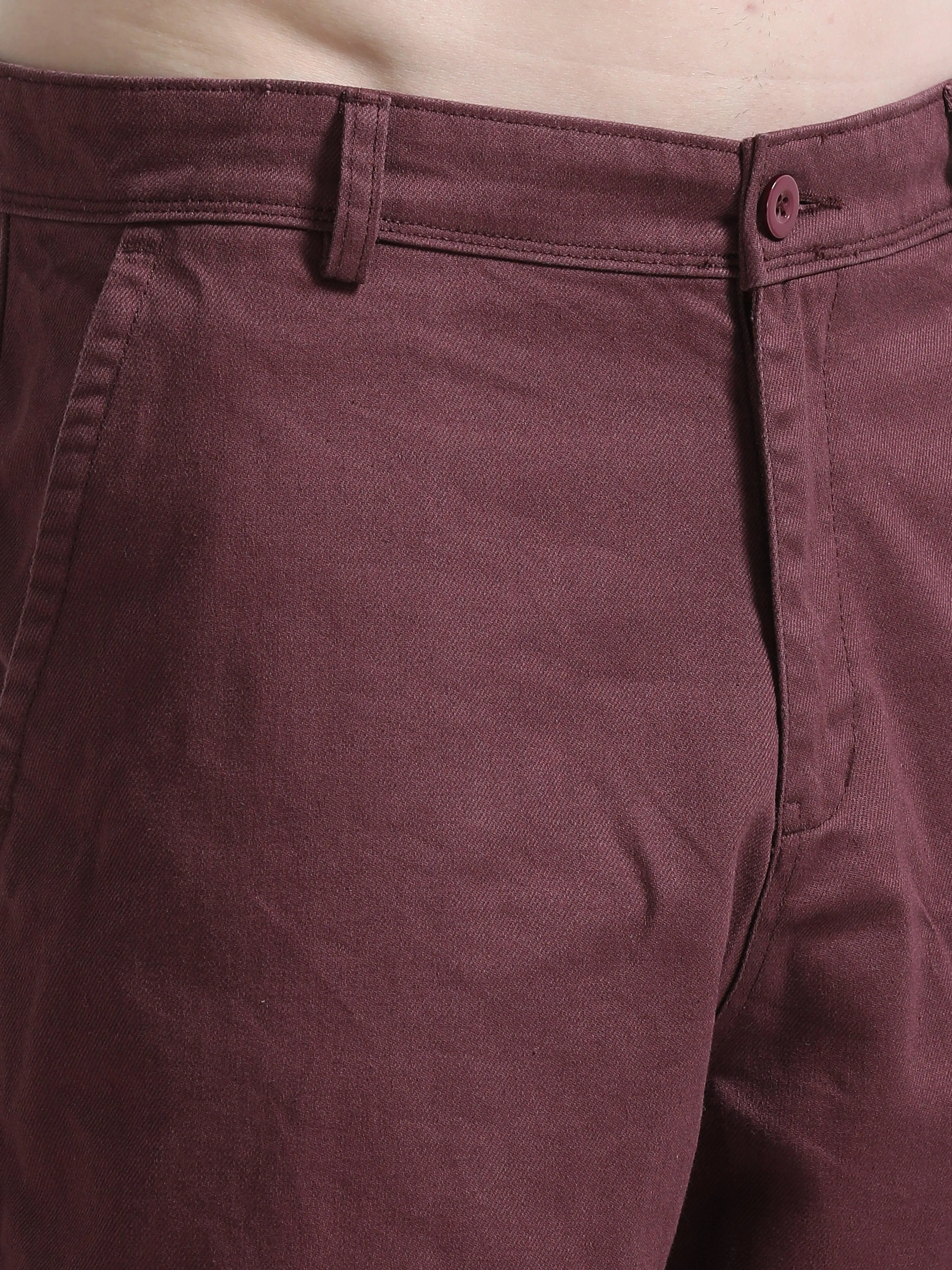 Makle Cargo Pant Wine Red