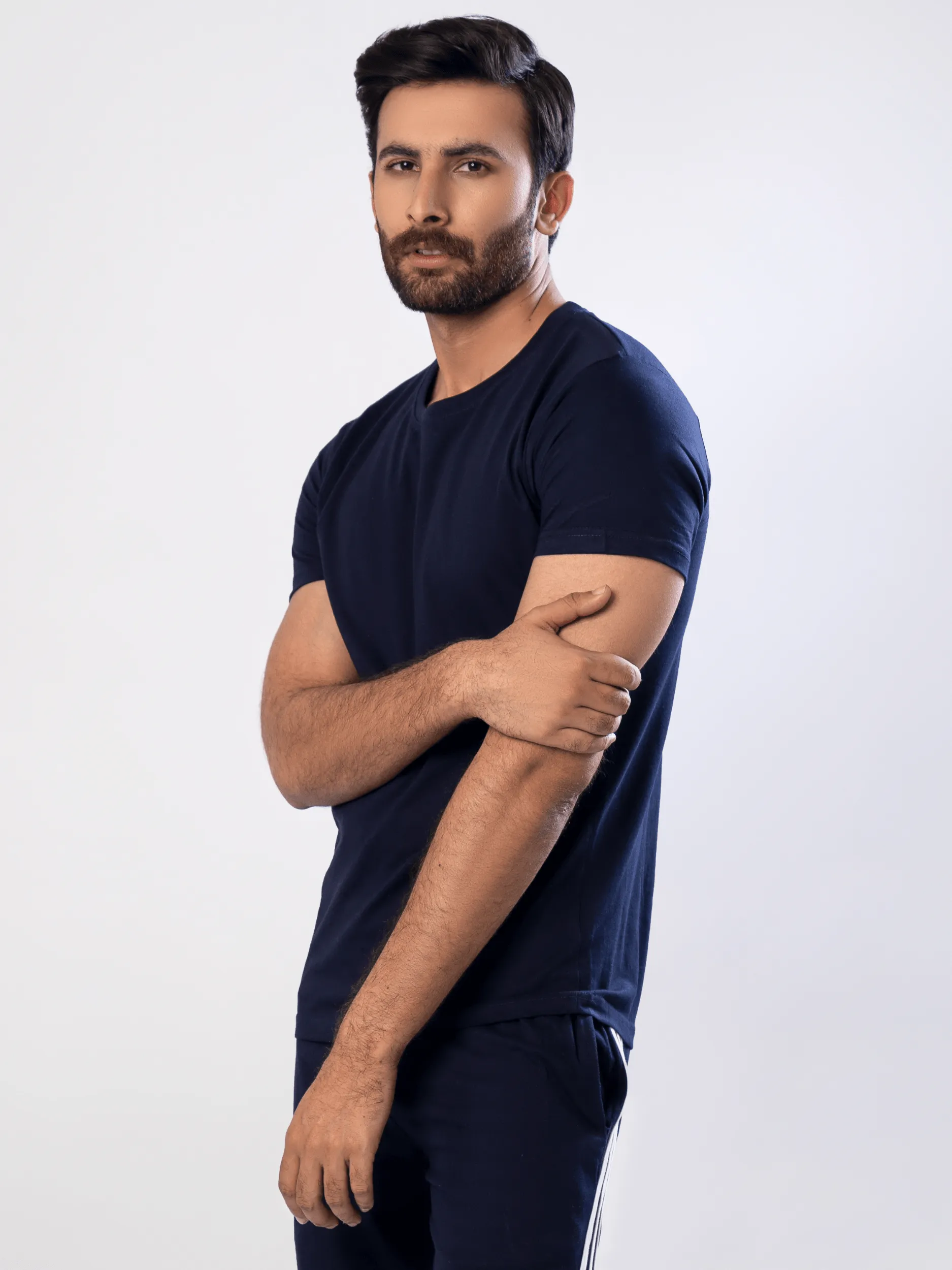 Men’s Essential Round Neck (Short Sleeves)