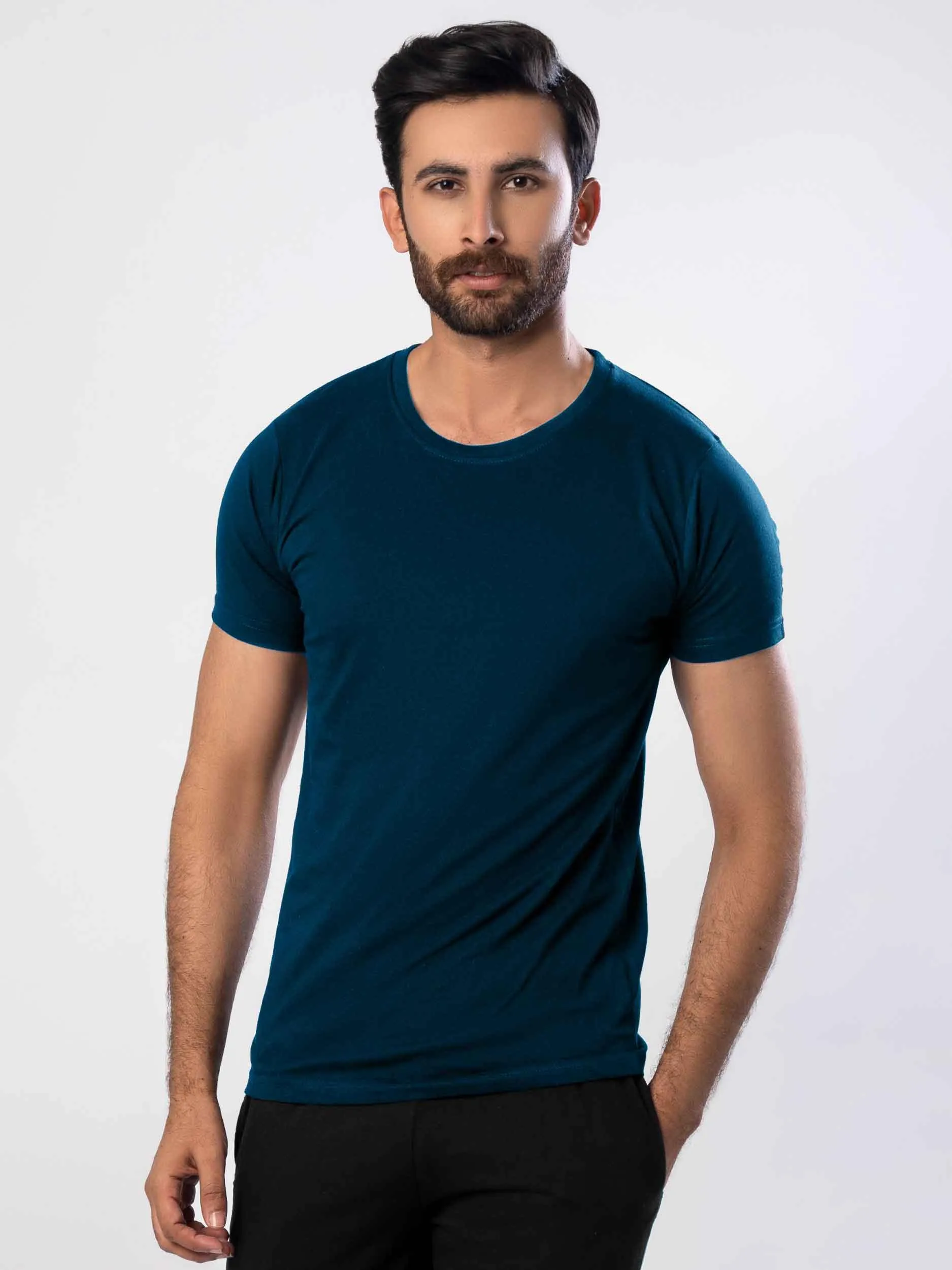 Men’s Essential Round Neck (Short Sleeves)