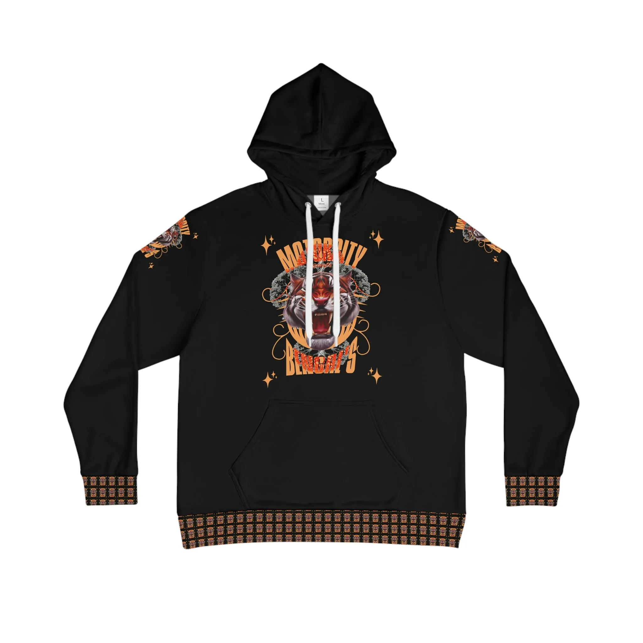 Men's Hoodie (AOP) MotorCity Bengal's