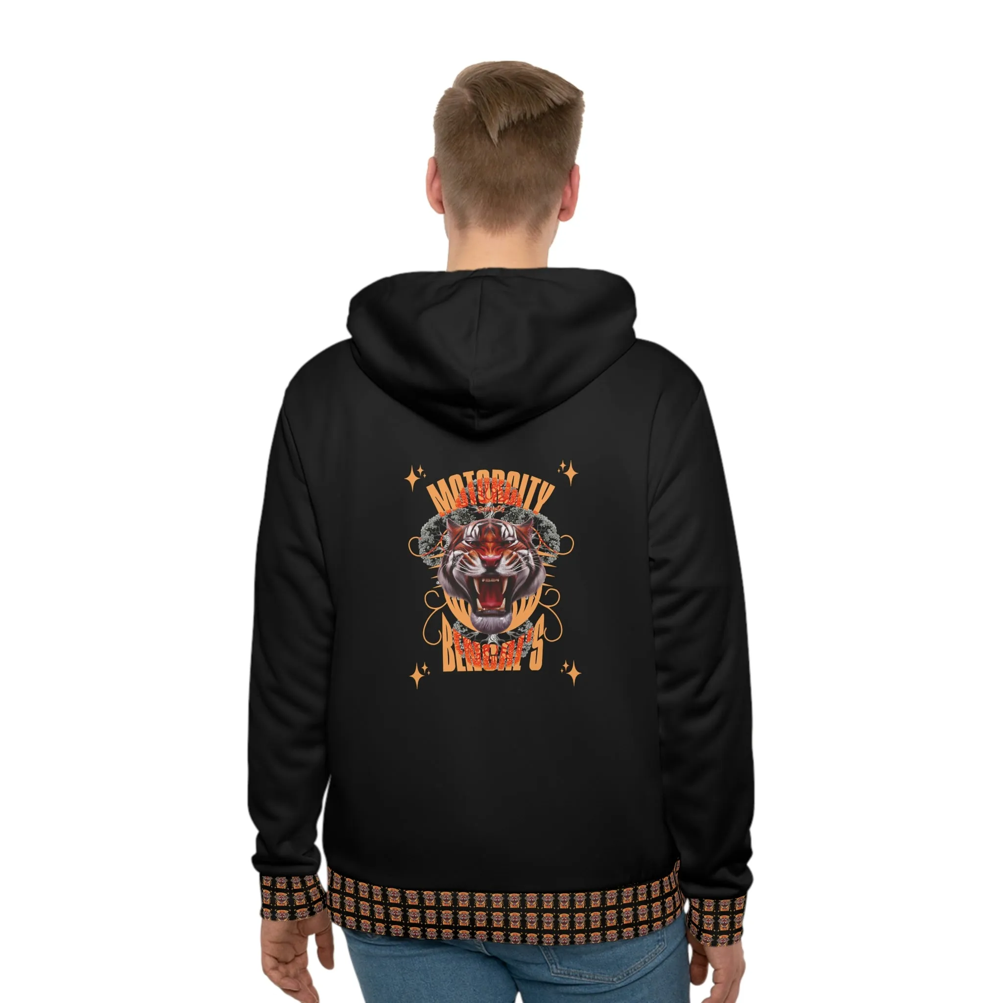 Men's Hoodie (AOP) MotorCity Bengal's