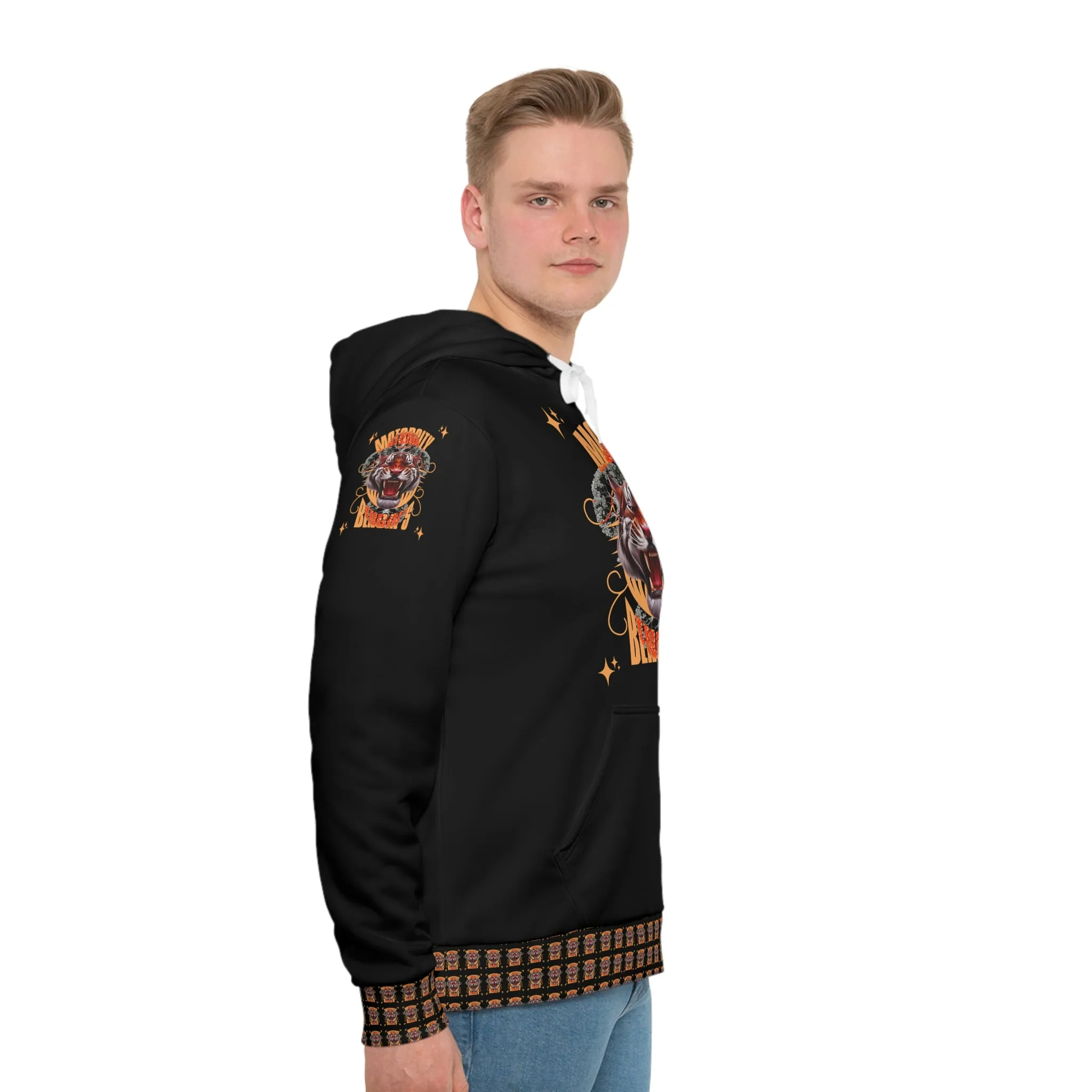 Men's Hoodie (AOP) MotorCity Bengal's