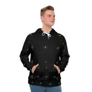 Men's Hoodie (AOP)White Sword Just Fly Fashion
