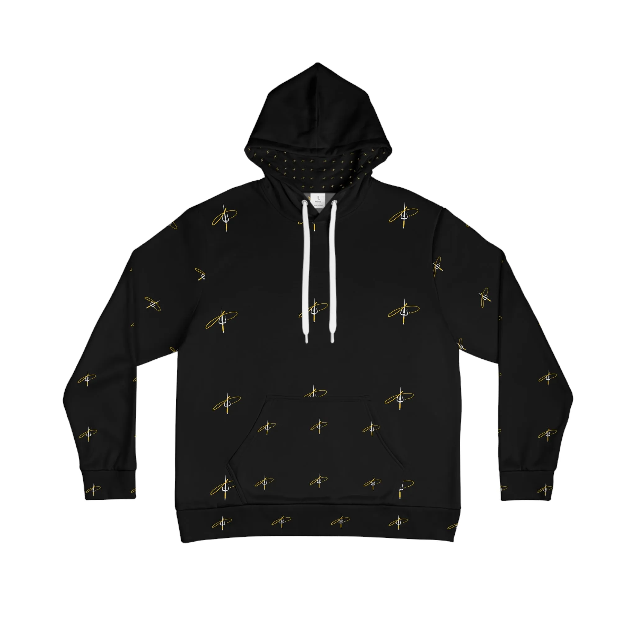 Men's Hoodie (AOP)White Sword Just Fly Fashion