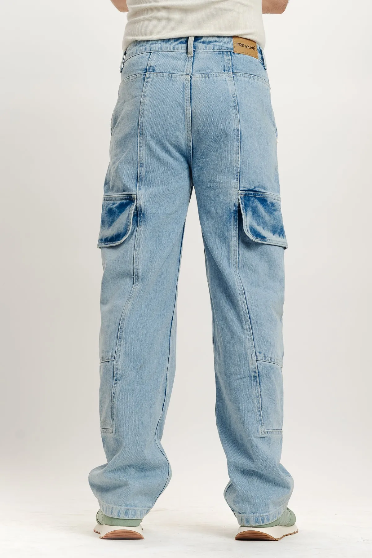 Men's Light Blue Relaxed Jeans