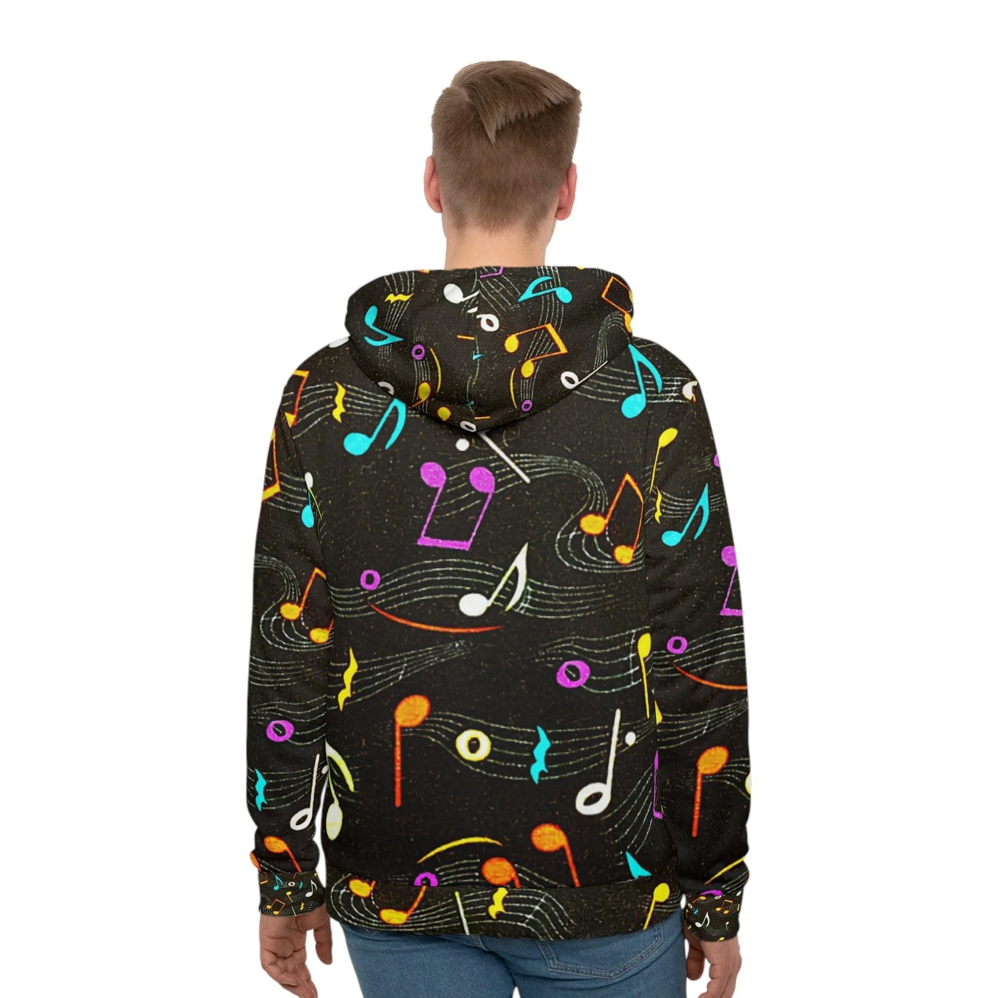 Musical Notes Men's Hoodie