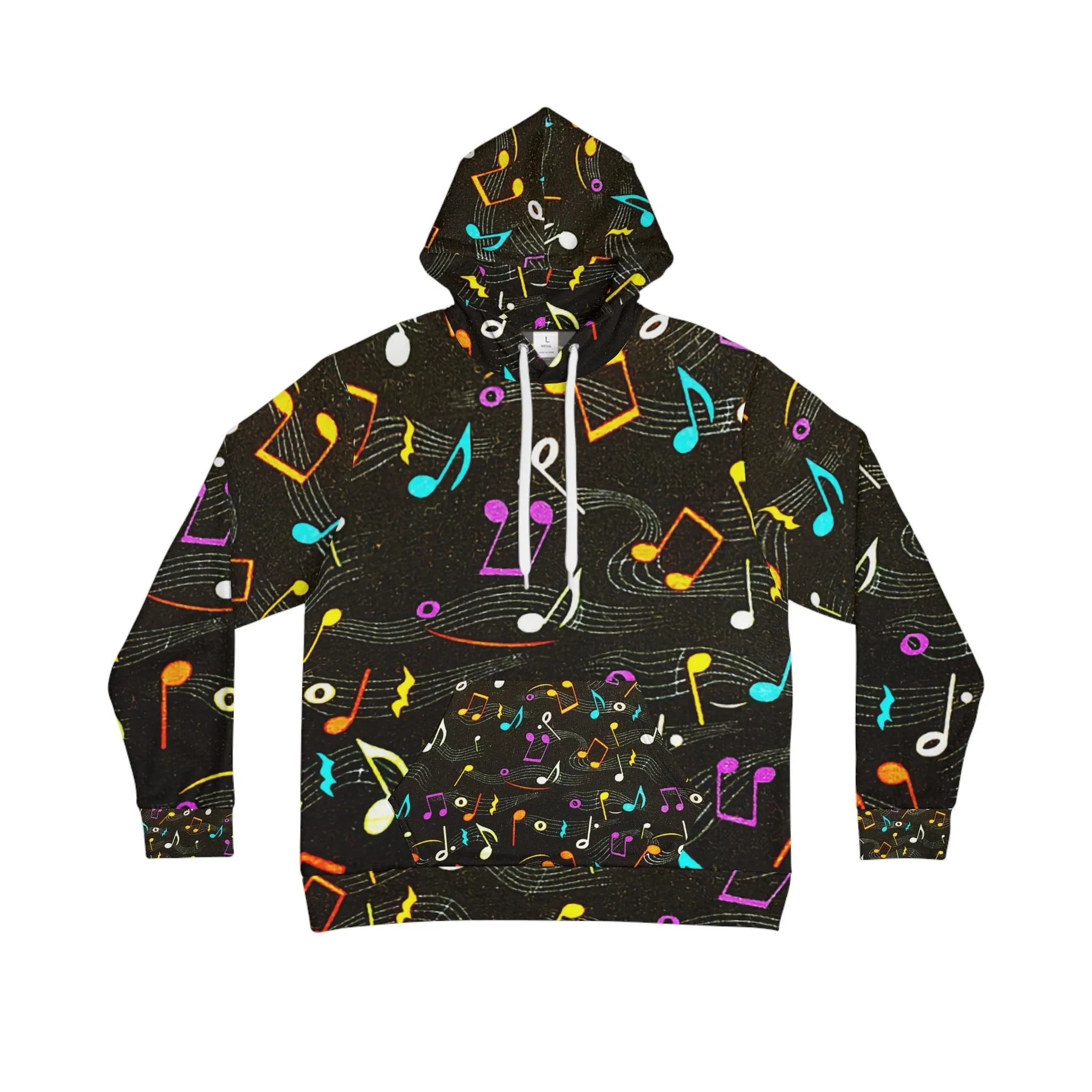 Musical Notes Men's Hoodie