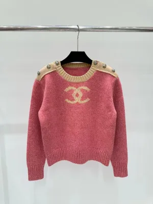 New logo knitted sweater