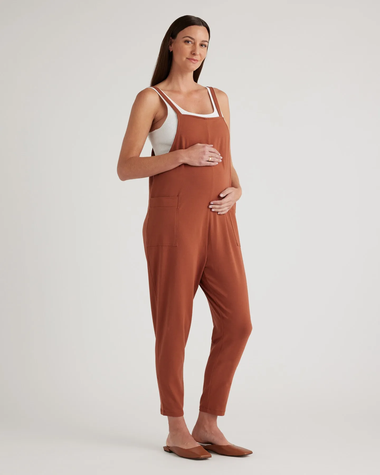 Organic Cotton Maternity Overalls