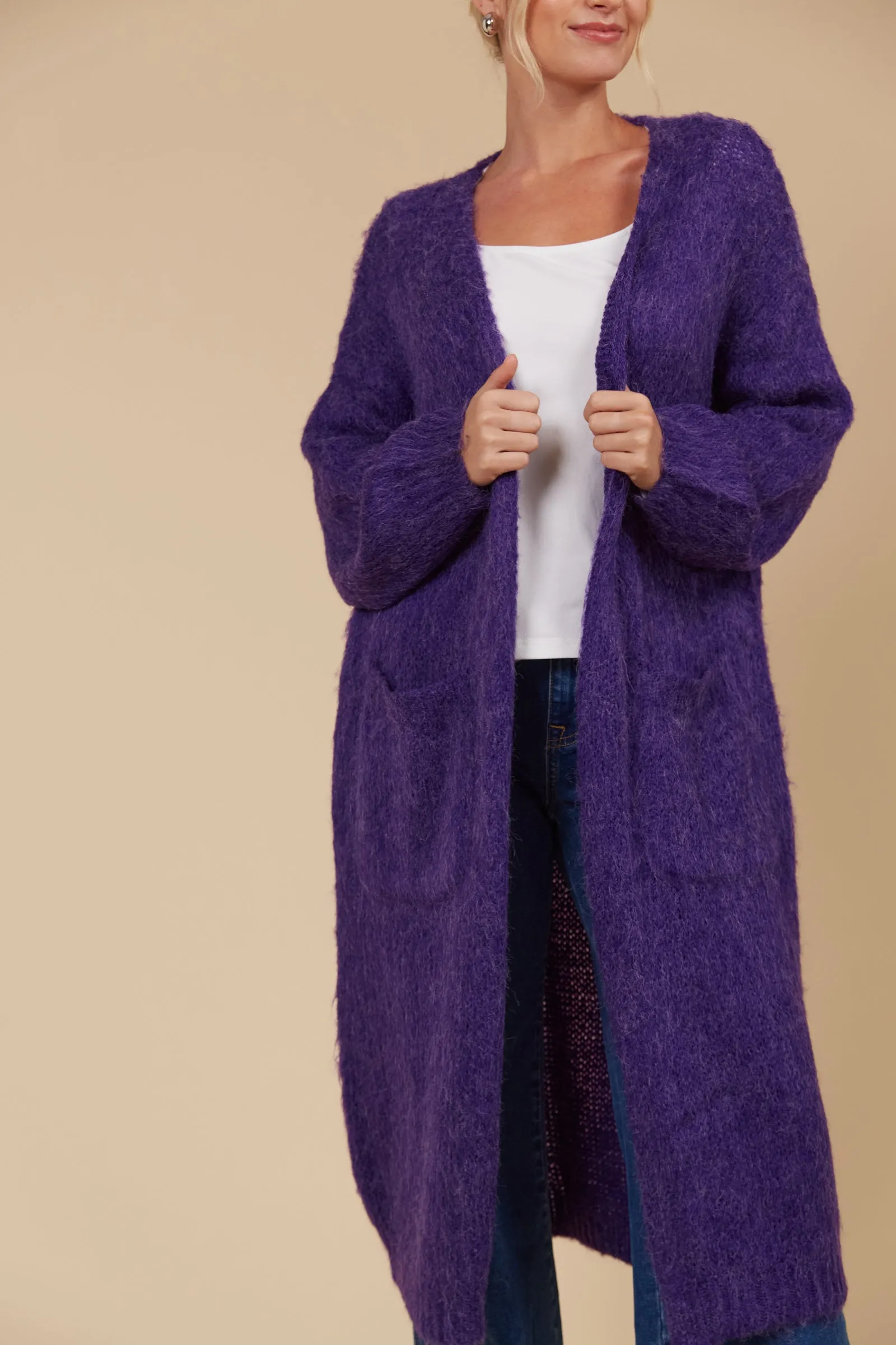 Pallas Cardigan - Violet