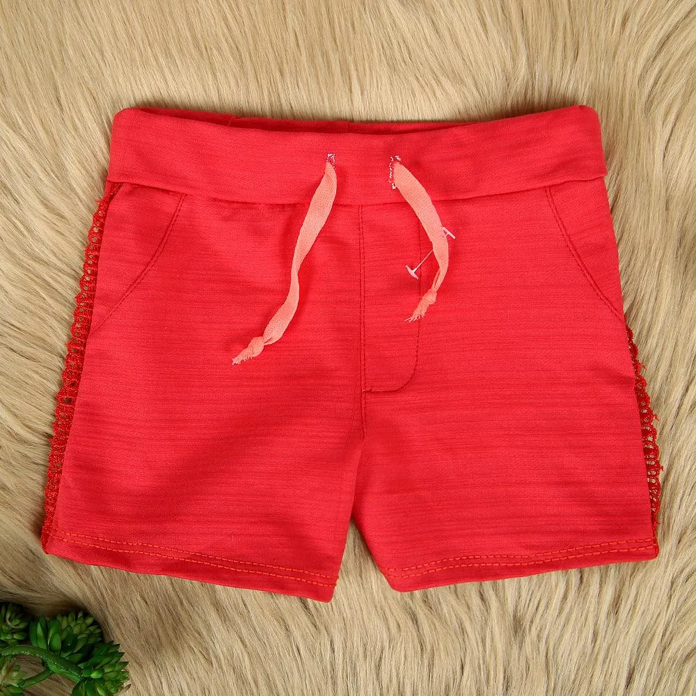 Premium Quality Organic Lightweight Terry Short For Girls