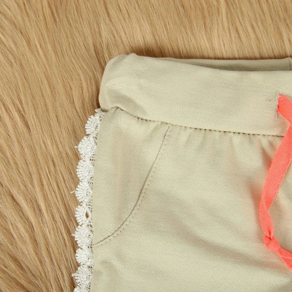 Premium Quality Organic Lightweight Terry Short For Girls