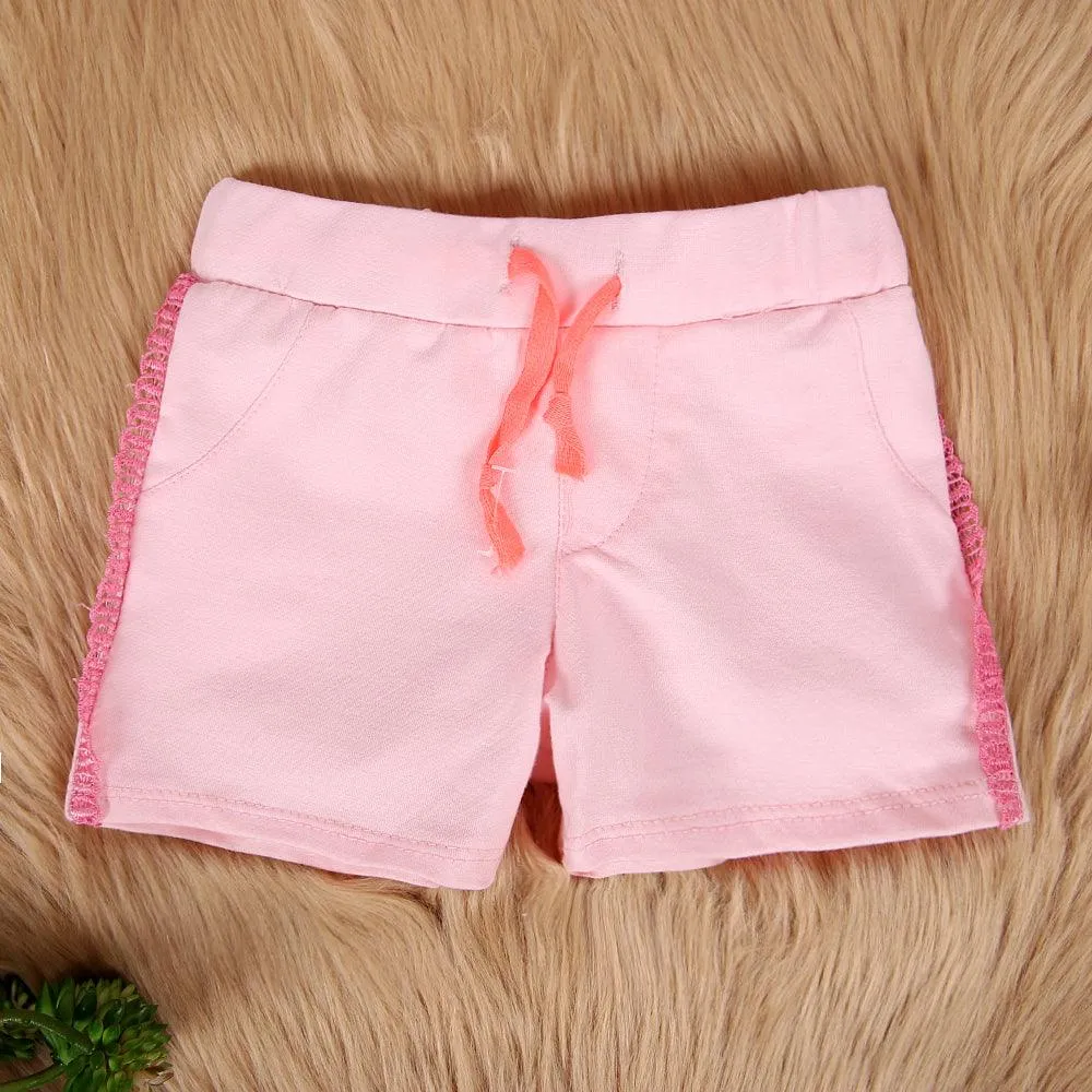 Premium Quality Organic Lightweight Terry Short For Girls