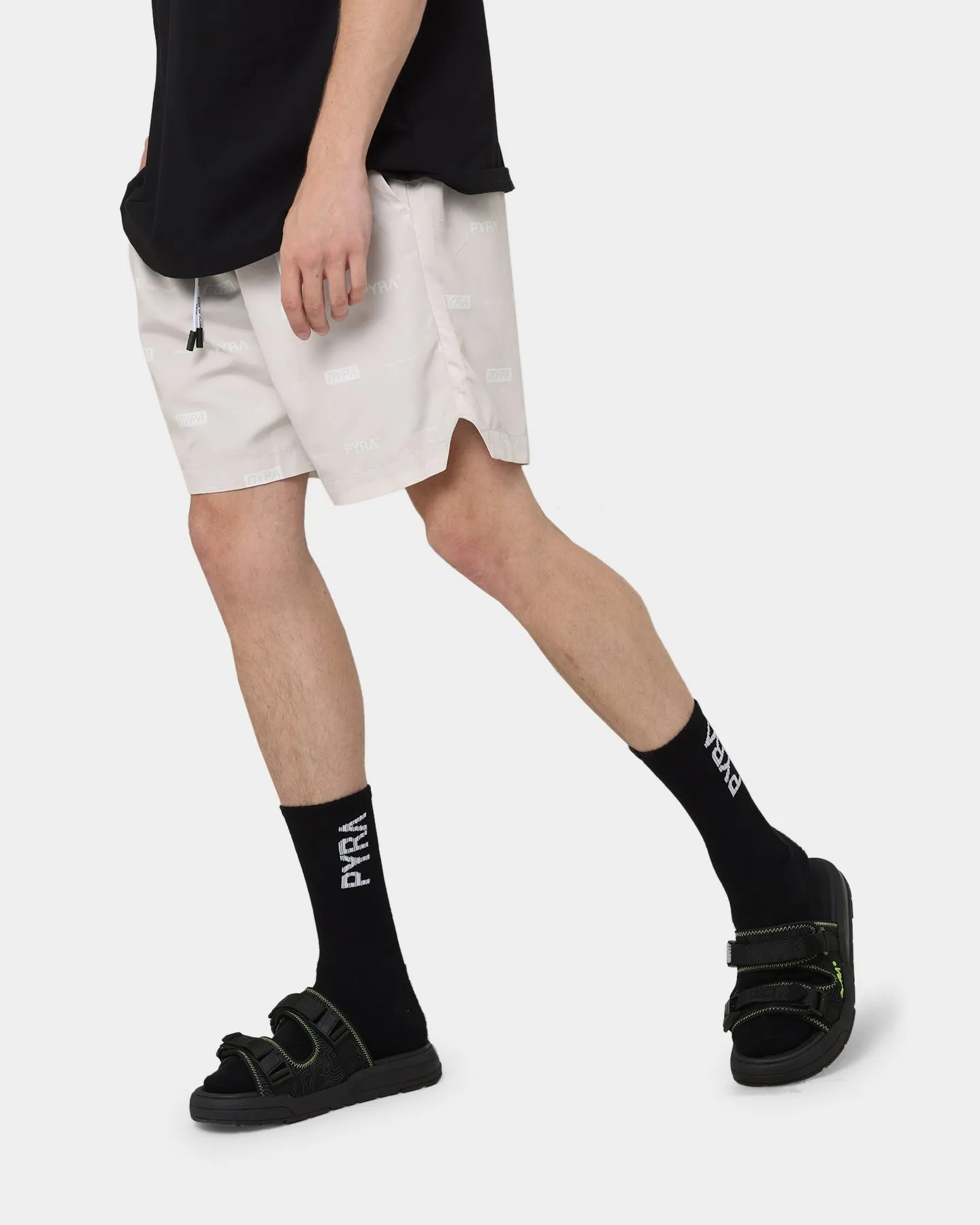 PYRA Parachute Shorts Oyster