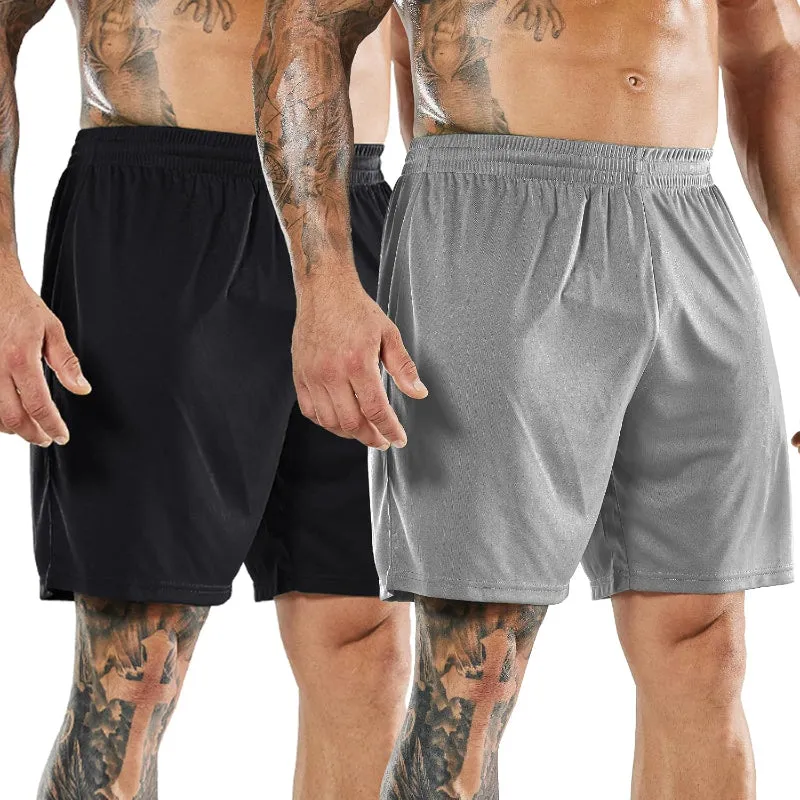 Quick Dry Athletic Shorts 2 Pack – Lightweight and High Performance