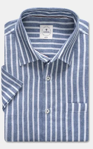 REGULAR  COLLAR SHIRT BLUE