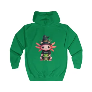 Repticon Unisex Full Zip Hoodie w/ Axolotl