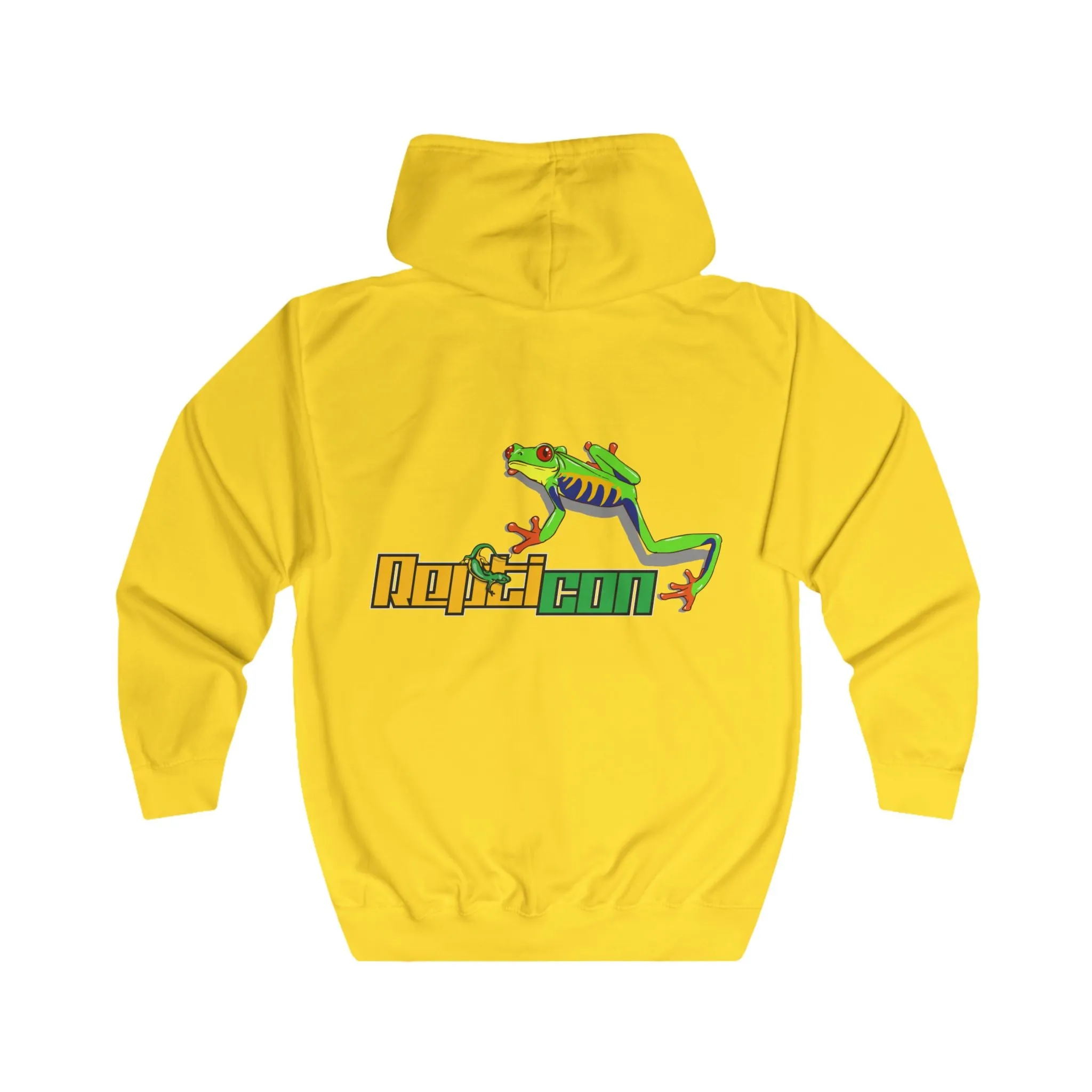 Repticon Unisex Full Zip Hoodie w/ Red-Eyed Tree Frog