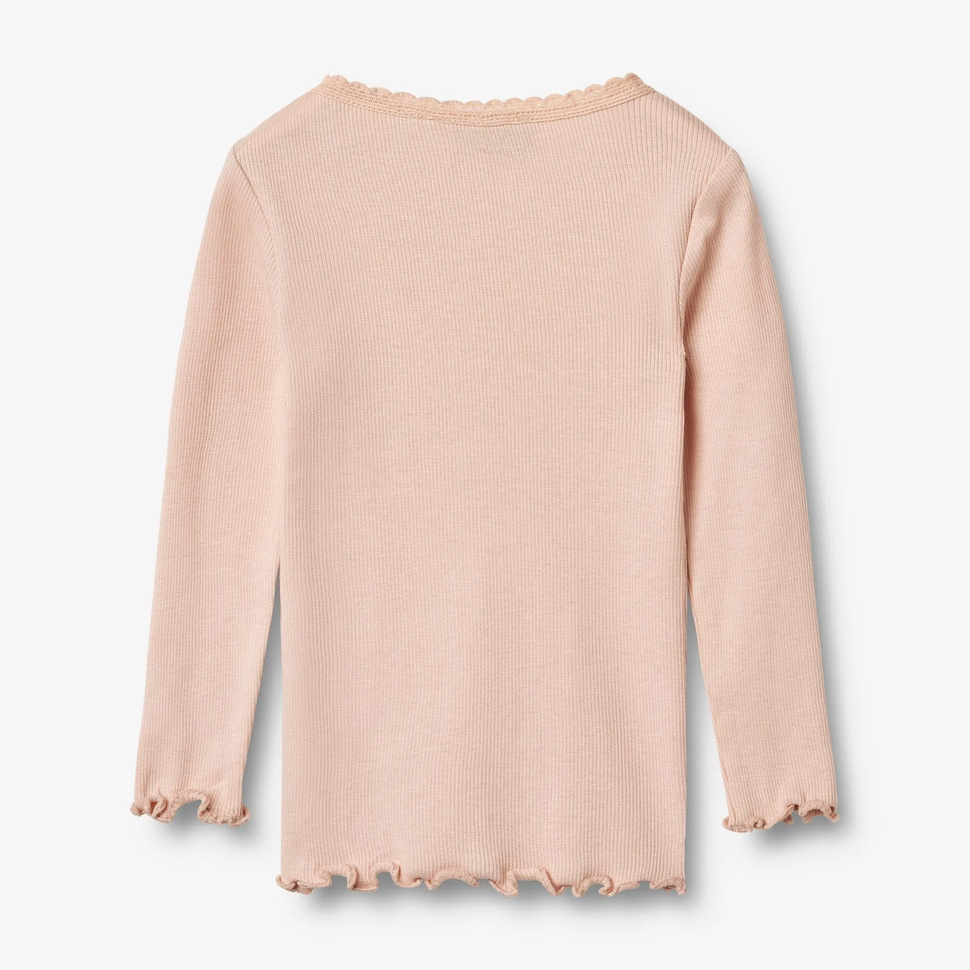 Rib T-shirt L/S Reese - powder