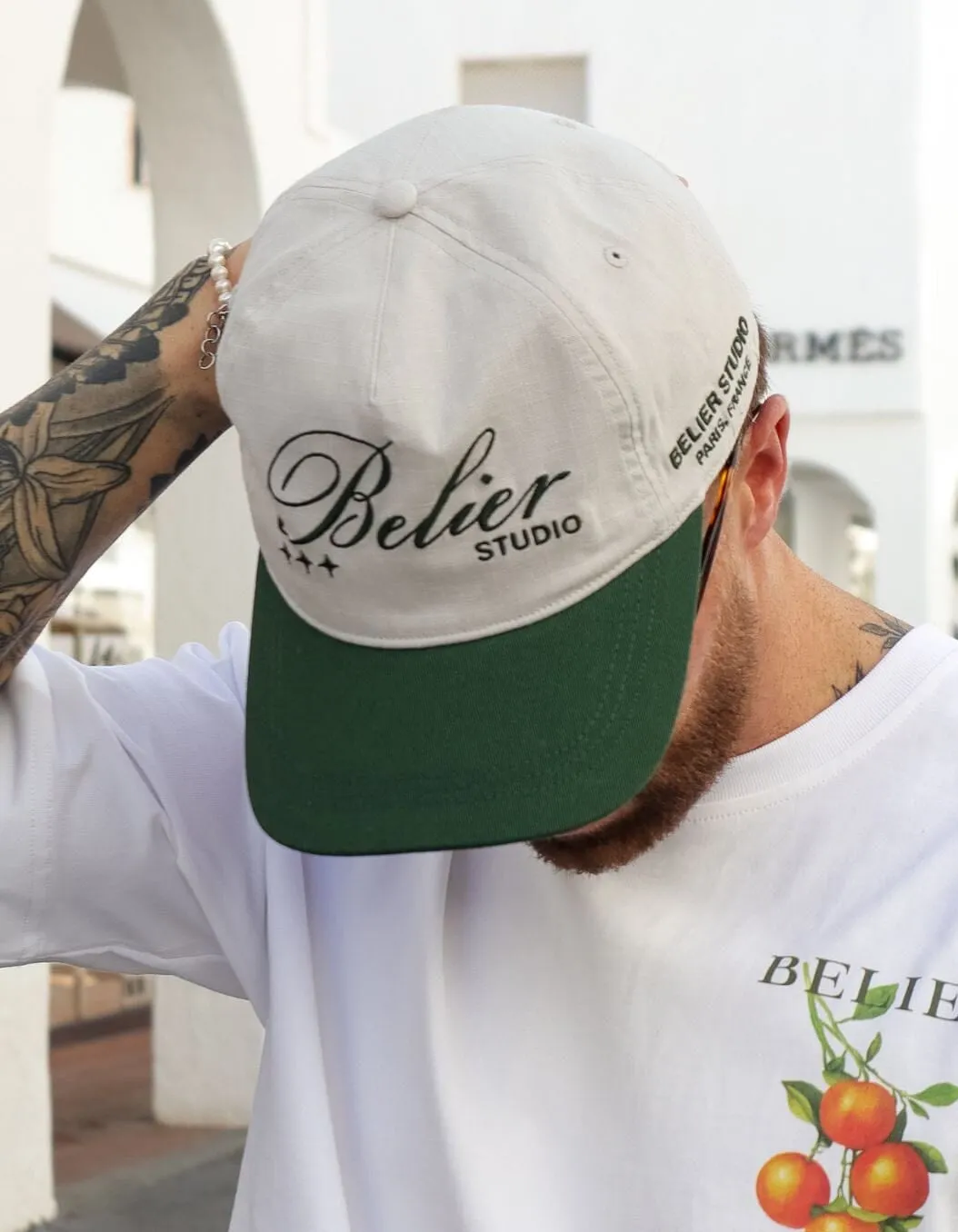Rolex Green Two Tone Studio Cap