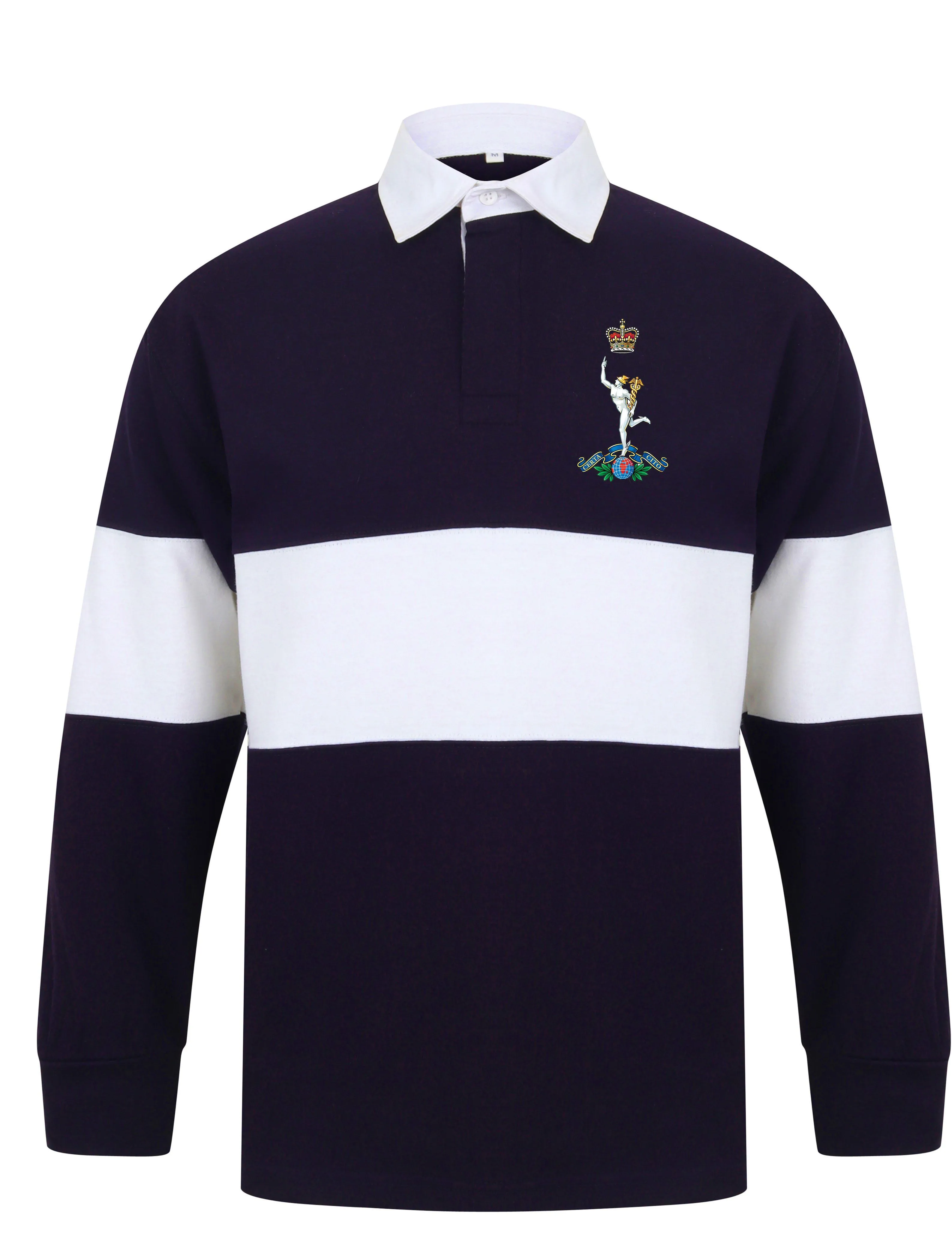 Royal Corps of Signals Panelled Rugby Shirt