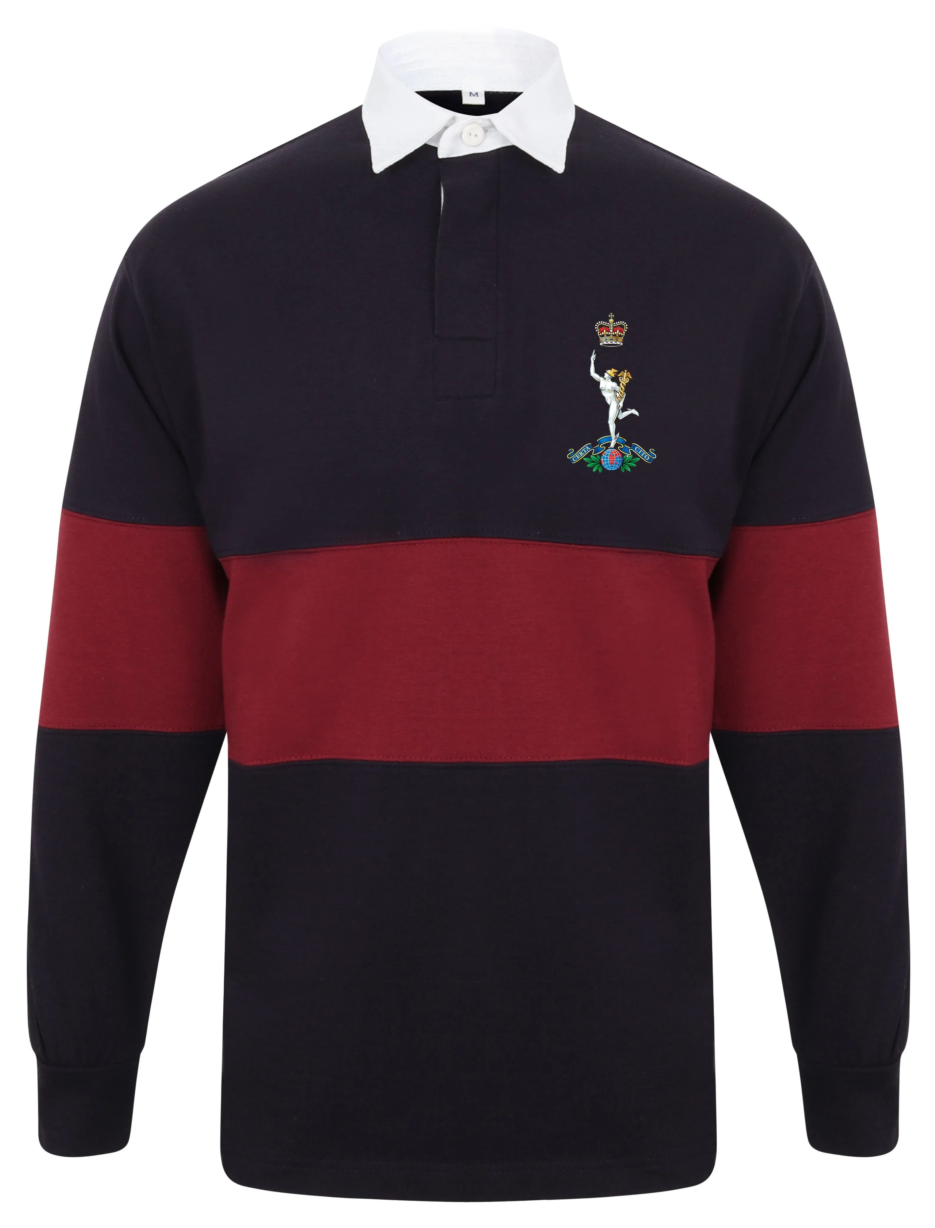 Royal Corps of Signals Panelled Rugby Shirt