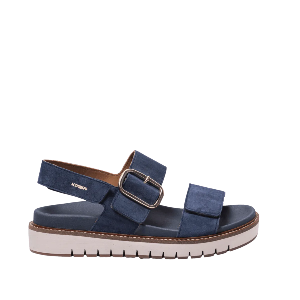 Sandalo Mephisto Belona Jeans Blue