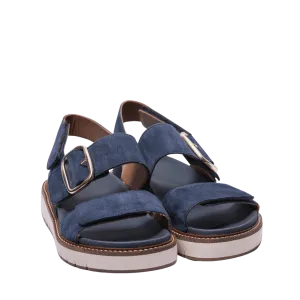 Sandalo Mephisto Belona Jeans Blue