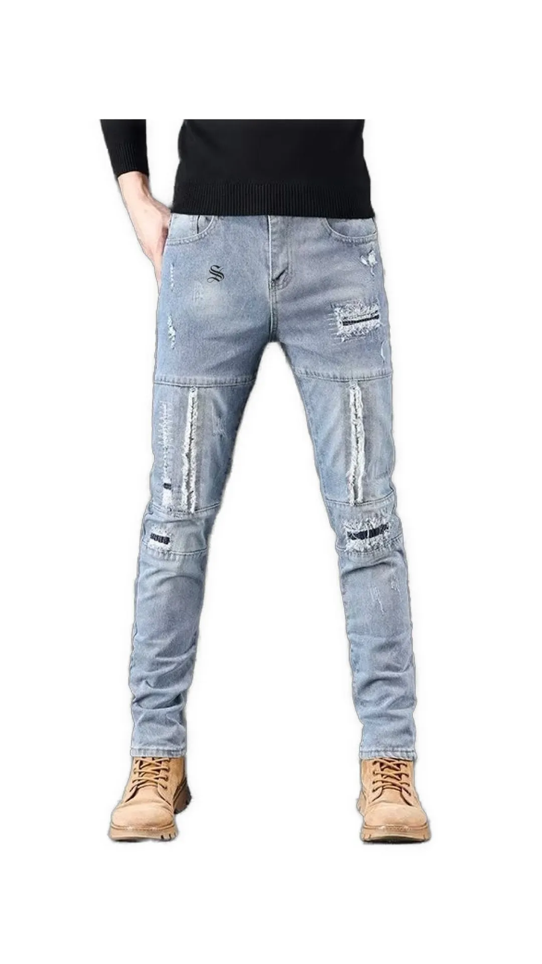 Sexis - Black Jeans for Men
