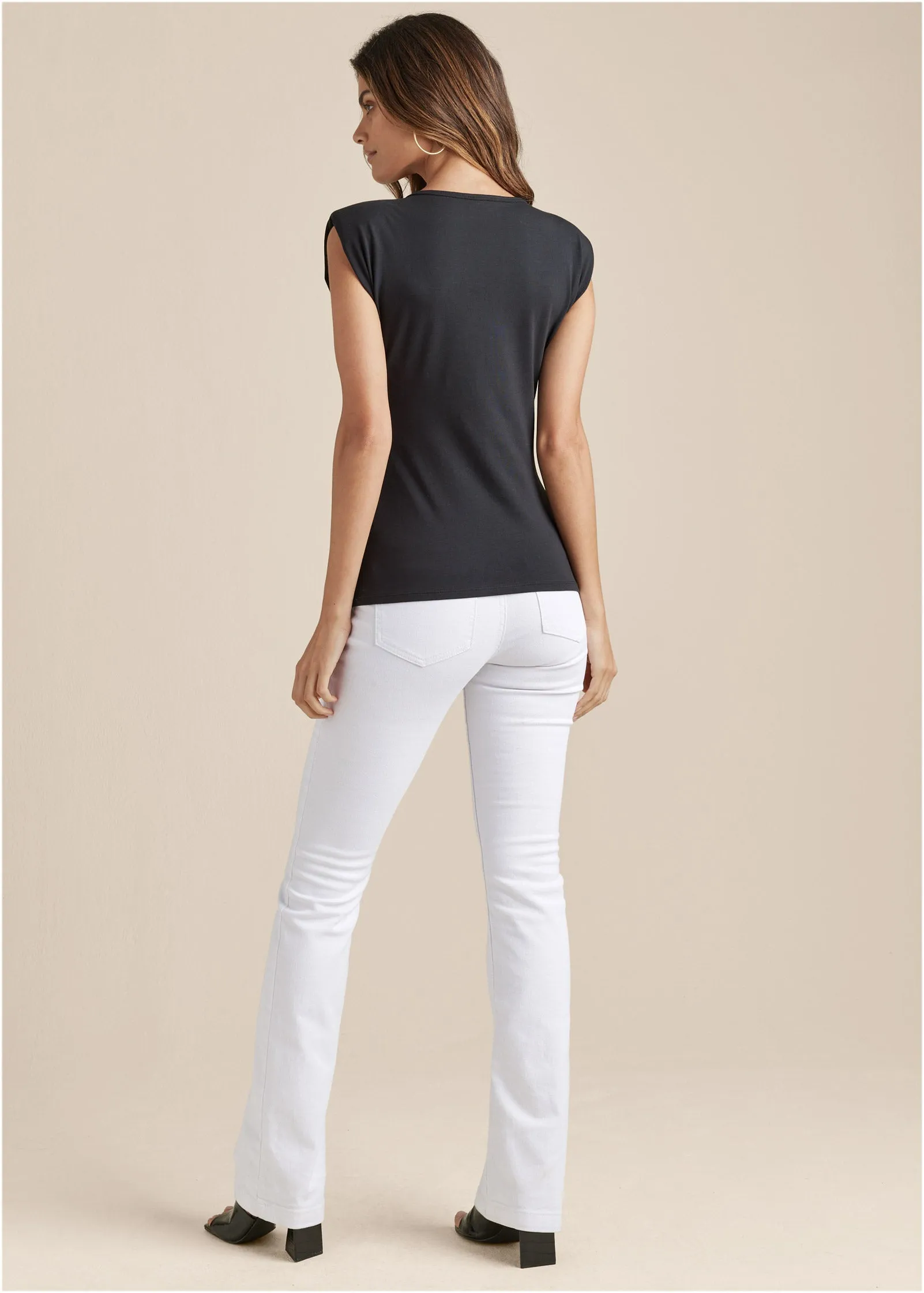Sleeveless Top - Black