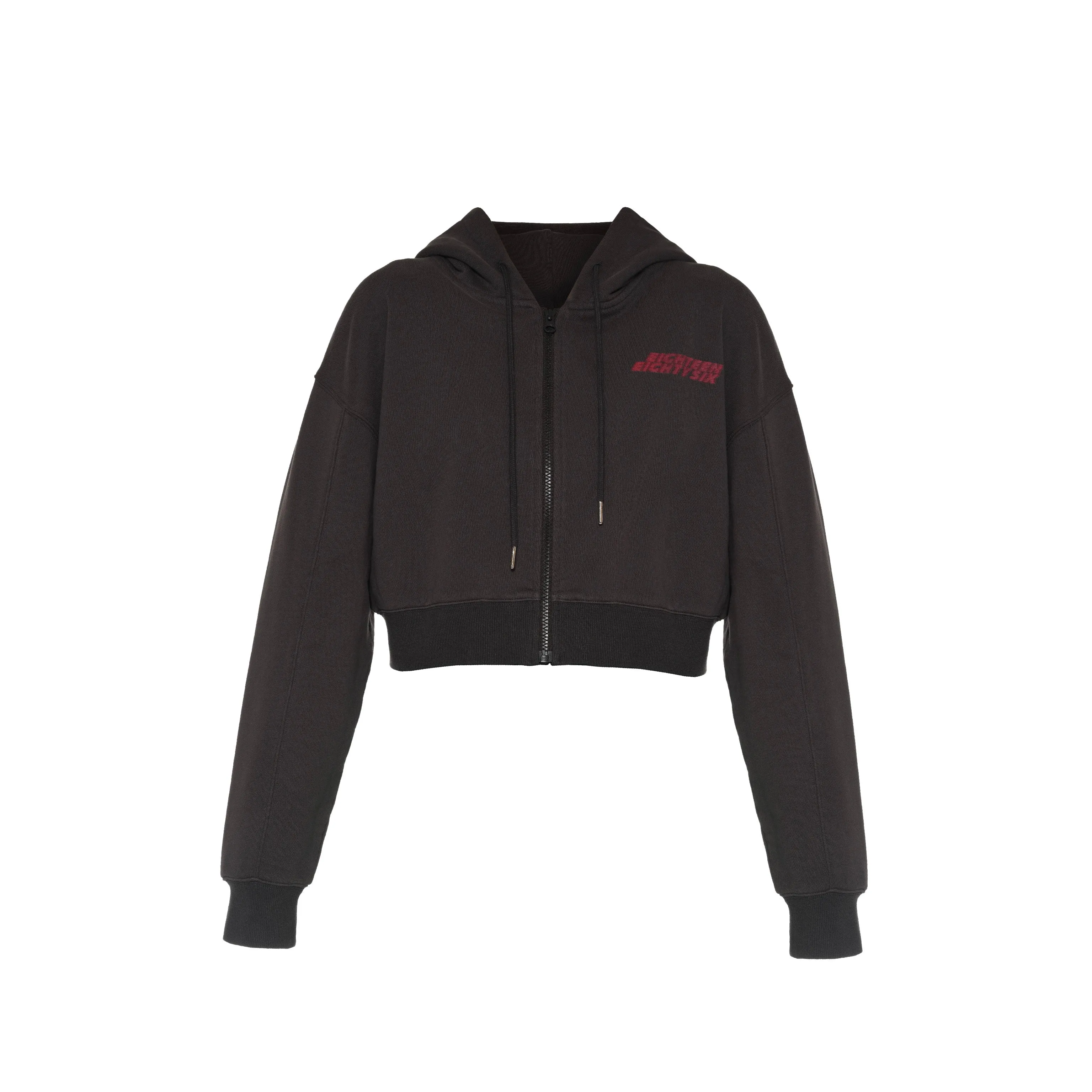 SPEED ZIP HOODIE - DK Grey