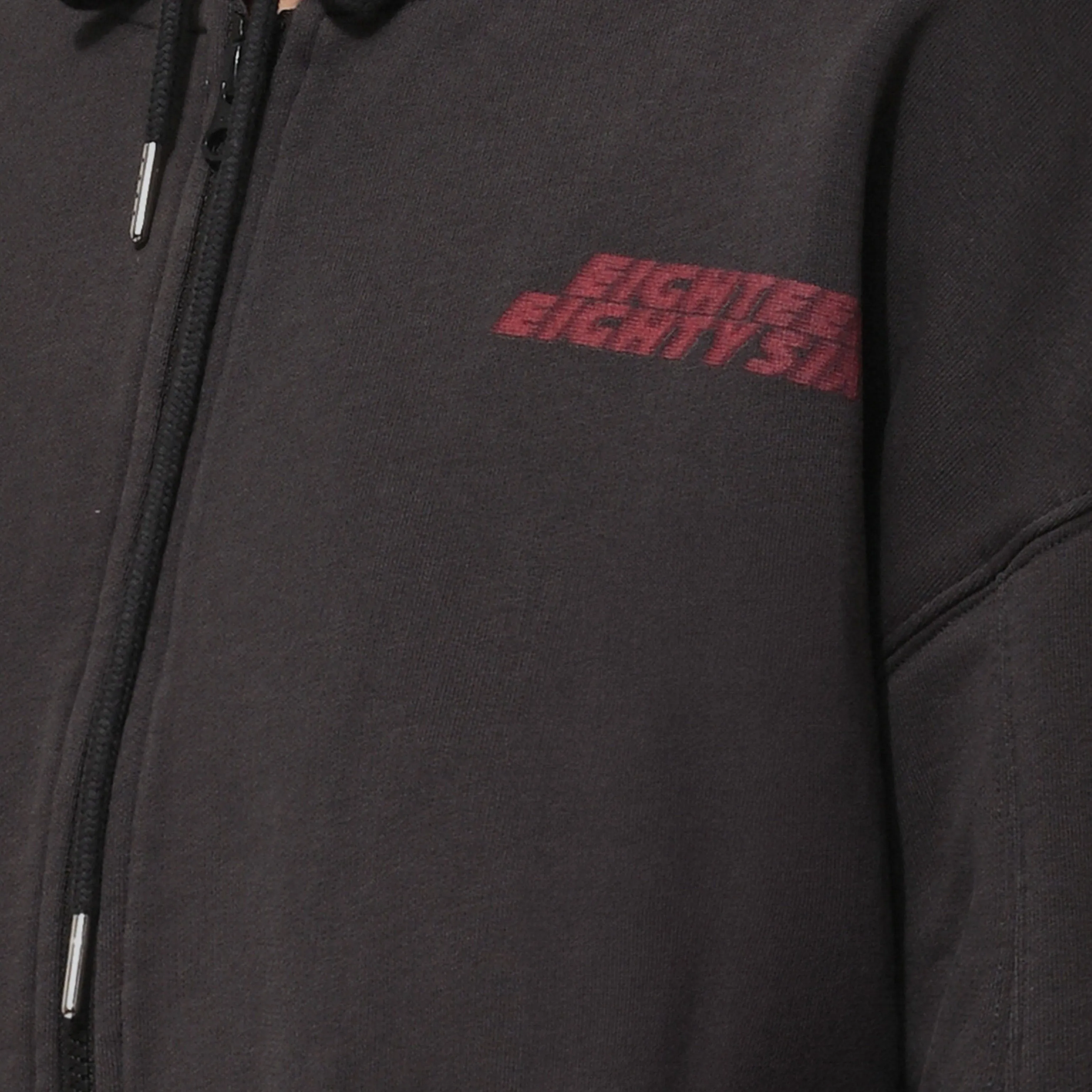 SPEED ZIP HOODIE - DK Grey