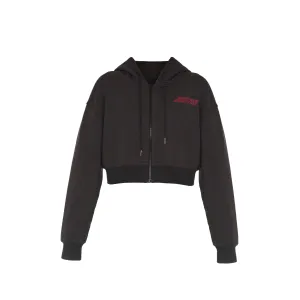 SPEED ZIP HOODIE - DK Grey