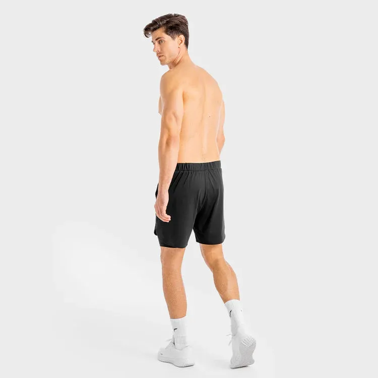 SQUATWOLF Men's Core Mesh 2 in 1 Shorts