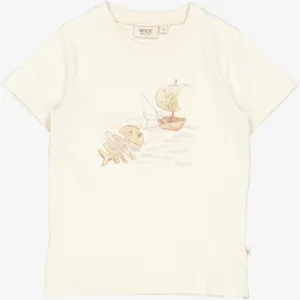T-Shirt Fishing - chalk
