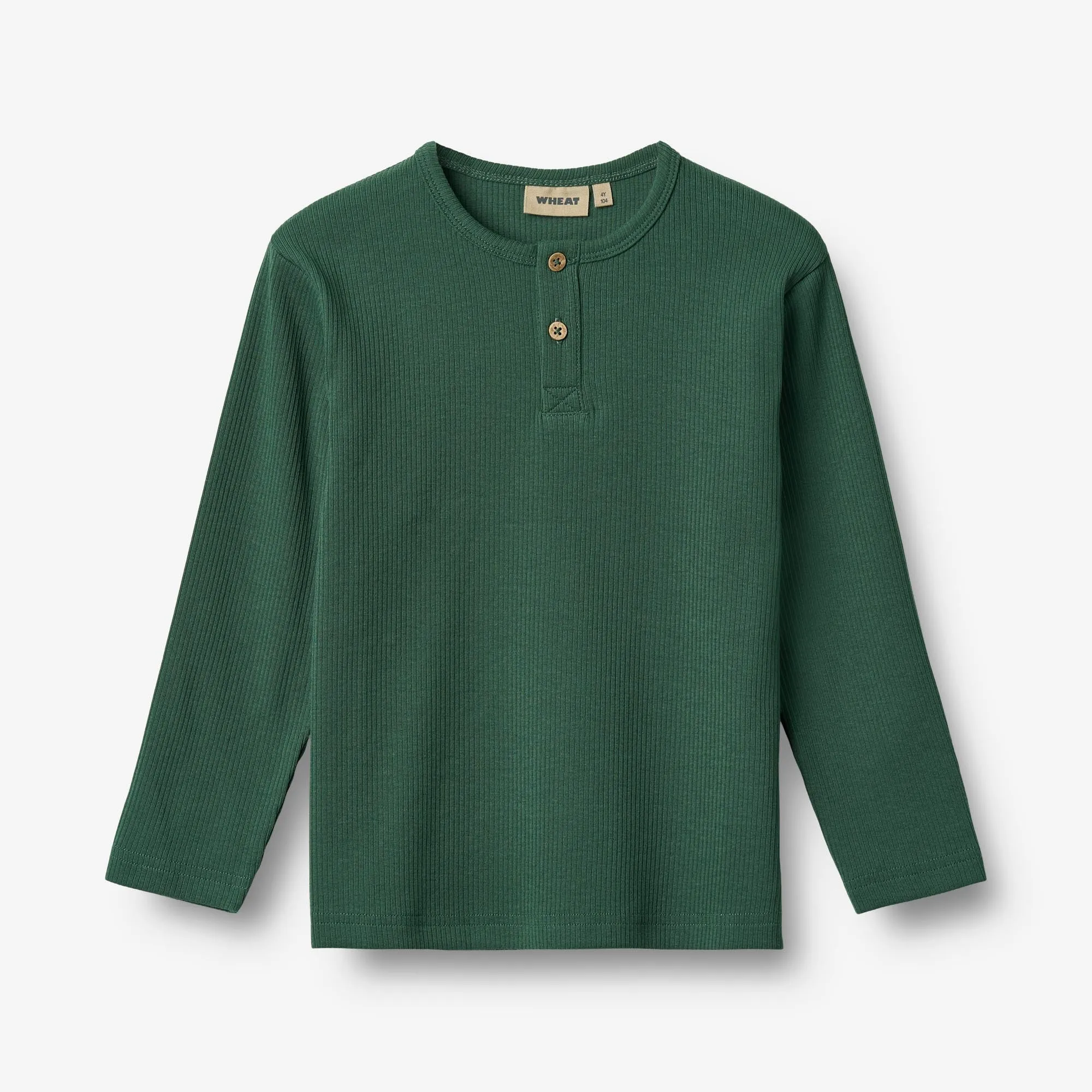 T-shirt L/S Morris - green